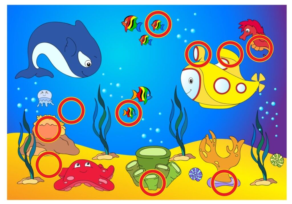 find differences between two images python
