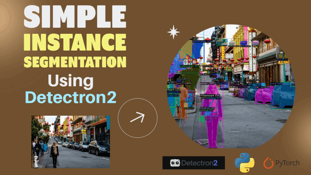 Detectron2 instance segmentation