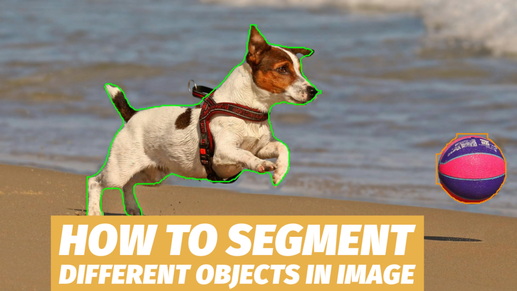 How to segment different objects in image