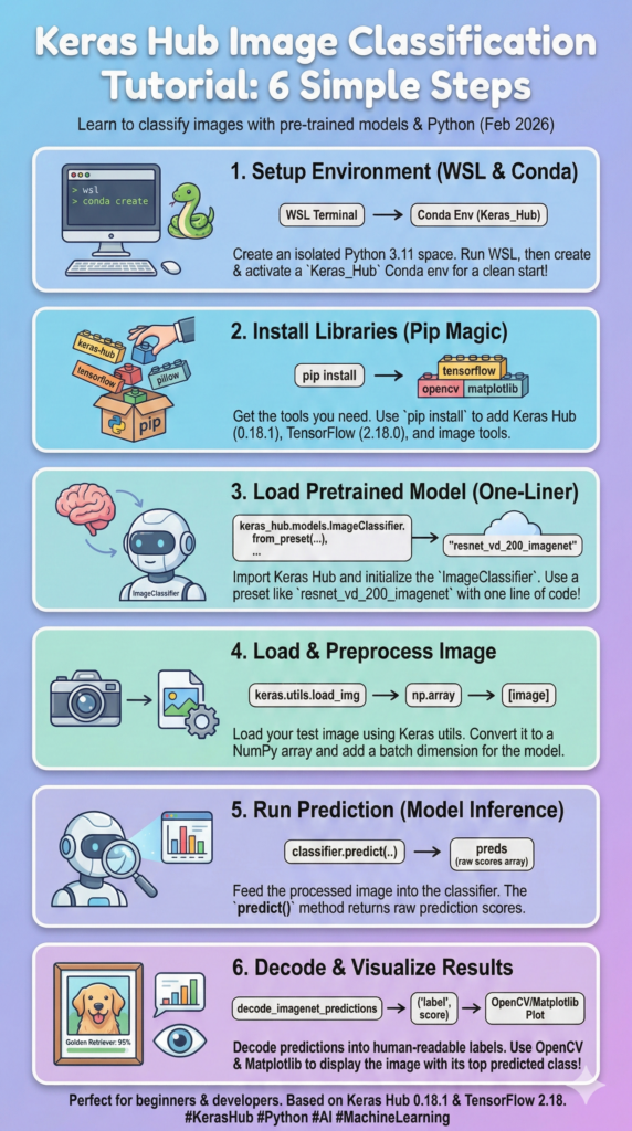 Keras Hub ImageClassifier From Preset Tutorial | Keras 3