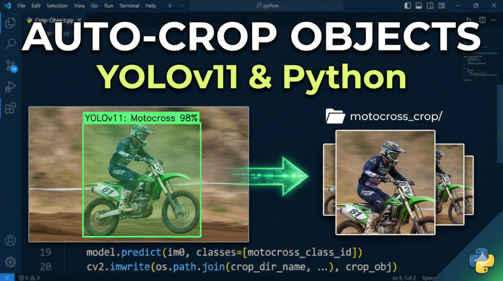 Auto-Crop Objects with YOLOv11