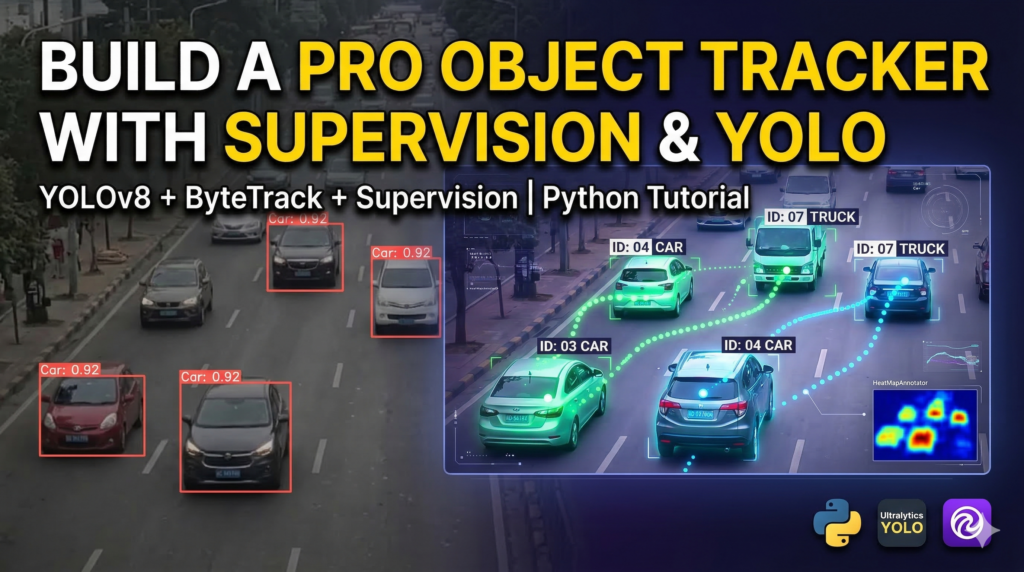 Object Tracker with Supervision & YOLO