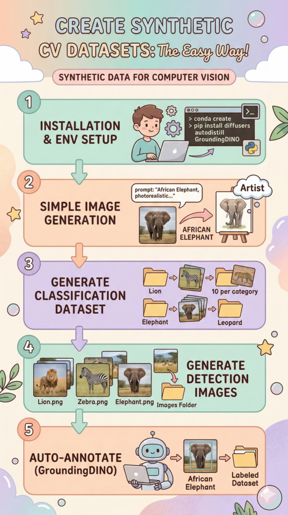 Create Synthetic Data For Computer Vision Pipelines