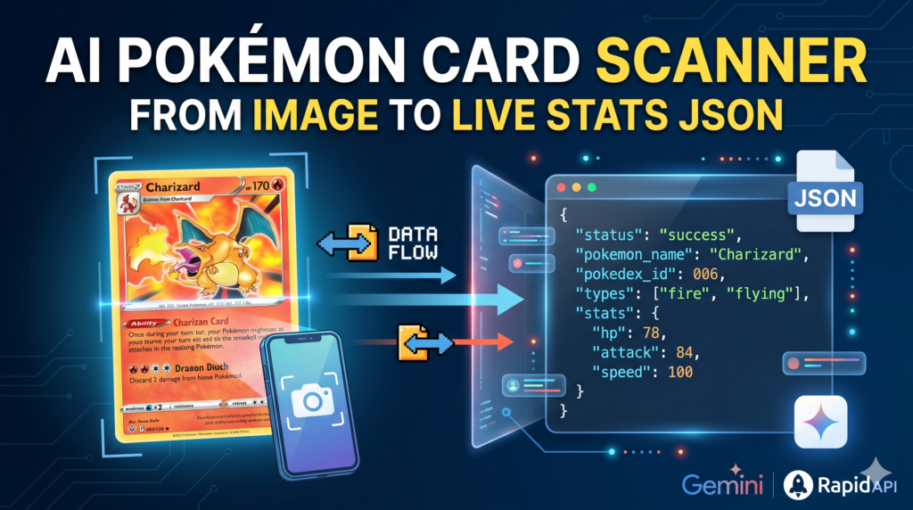 AI Pokémon Card Scanner: From Image to Live Stats JSON 1 AI Pokémon Card Scanne
