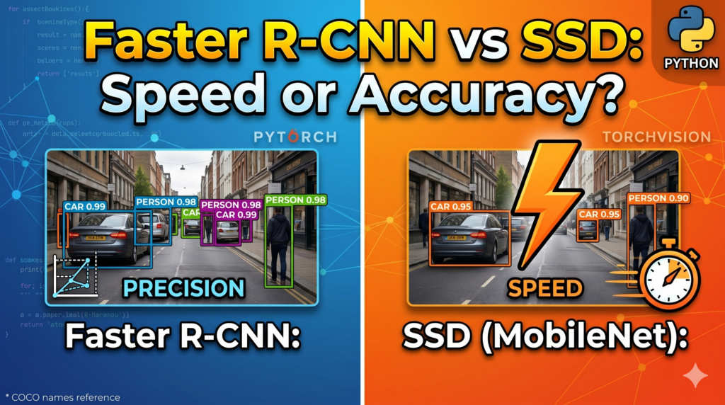 Accuracy vs. Speed: Comparing Faster R-CNN and SSD in PyTorch 1 Faster R-CNN vs SSD Speed or Accuracy