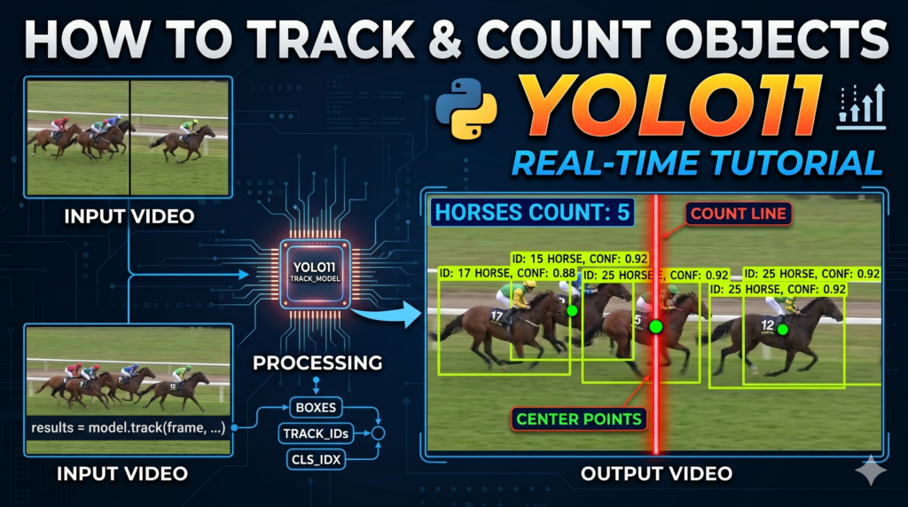 How to Track and Filter Custom Classes with YOLO11 Object Counting 3 How to Track and Count Objects Using YOLO11