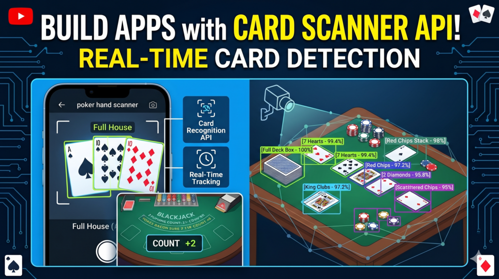How to Build a Poker Hand Scanner via Card Recognition API 1 Real time card detection