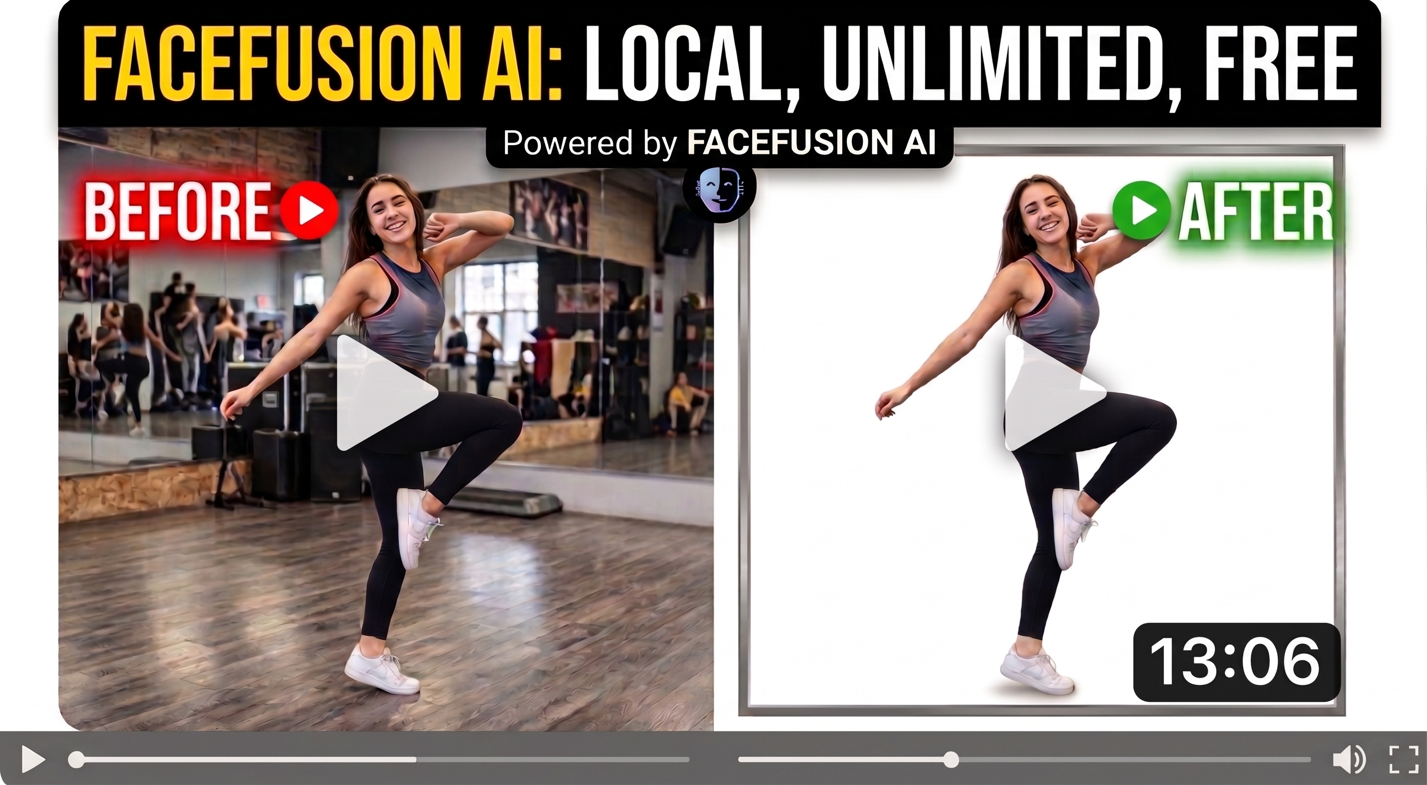 The Best Free Way to Remove Video Background in 2026 3 Remove & Replace Video Backgrounds Locally with FaceFusion AI (100% Free & Unlimited)